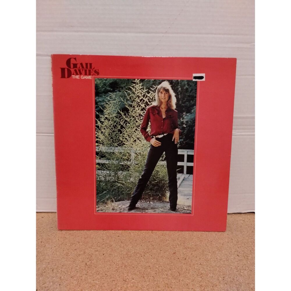 Gail Davies The Game BSK 3395 Country Vinyl Record Warner Brothers Records